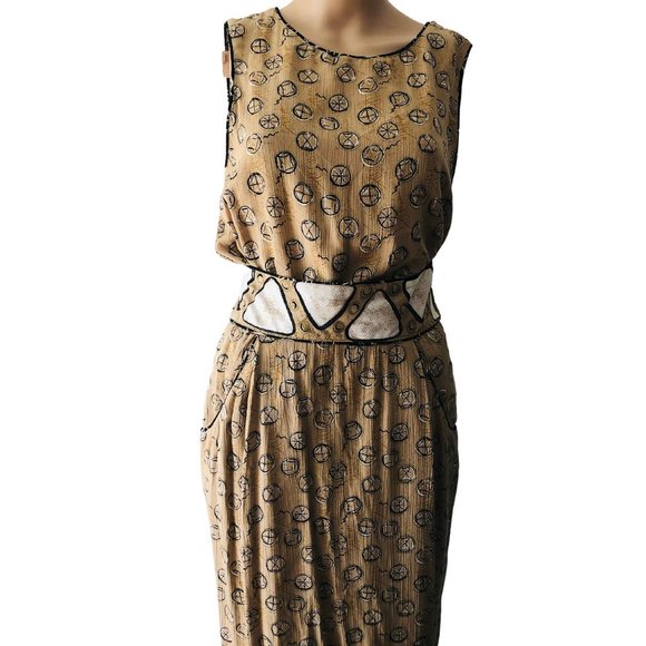 Platinum By Dorothy Schoelen Size 6P 2 Piece Skirt Tank Top Set - Picture 1 of 7